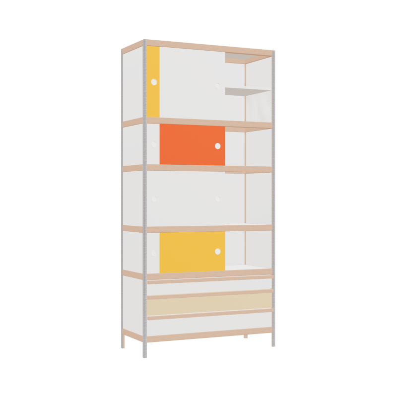 Kast (209x100x42 cm)