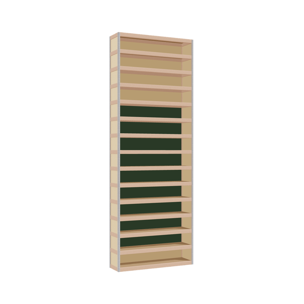 Étagère (249x90x25 cm)