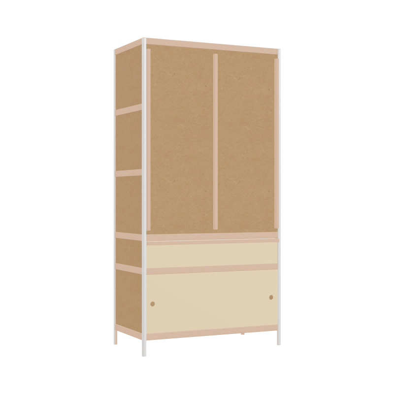 Penderie (199x100x52 cm)