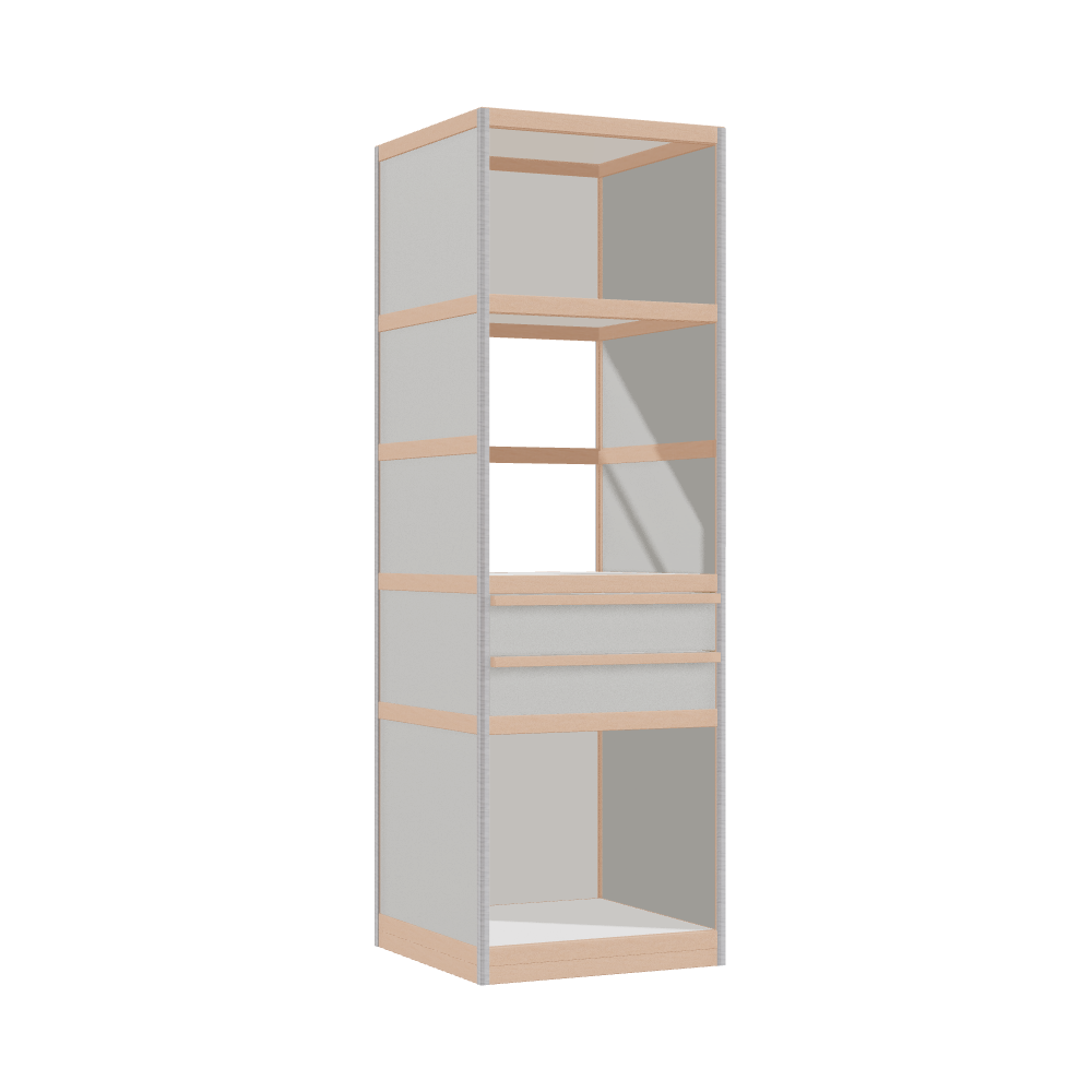Shelf (193x62x62 cm)
