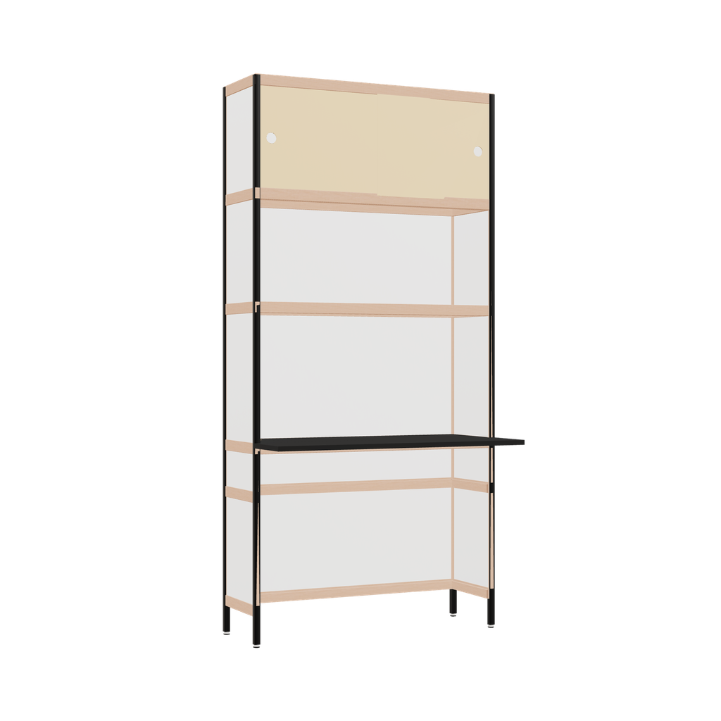 Bureau débordant (206.5x100x53.6 cm)