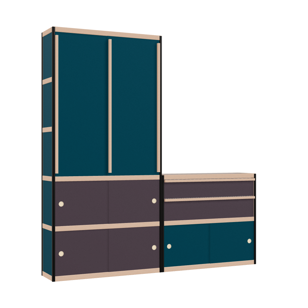 Furniture (209x200x32 cm)