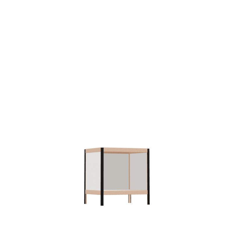 Laag meubel (55x52x42 cm)