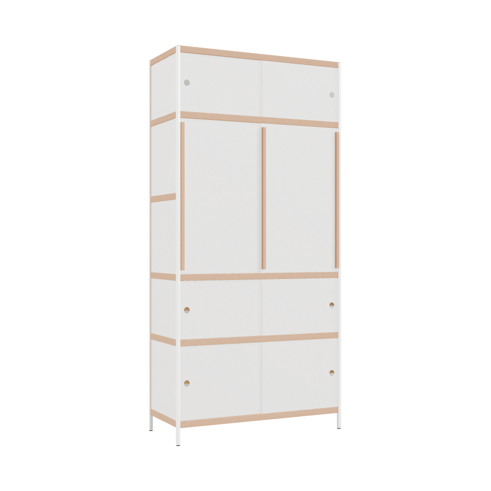 Kleerkast (250x120x52 cm)