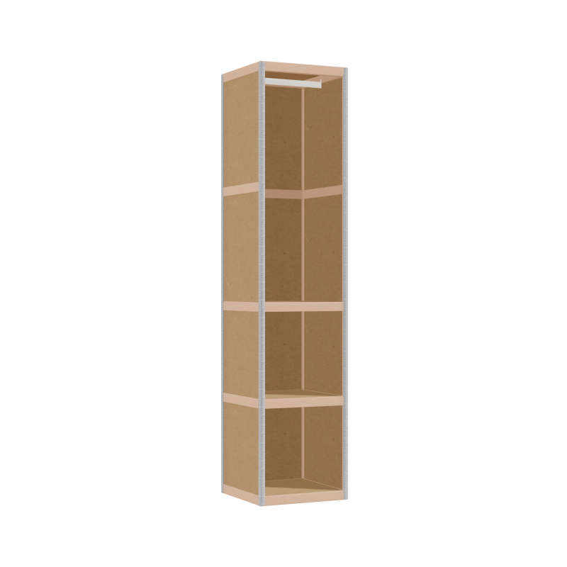 Kleerkast (188x42x42 cm)