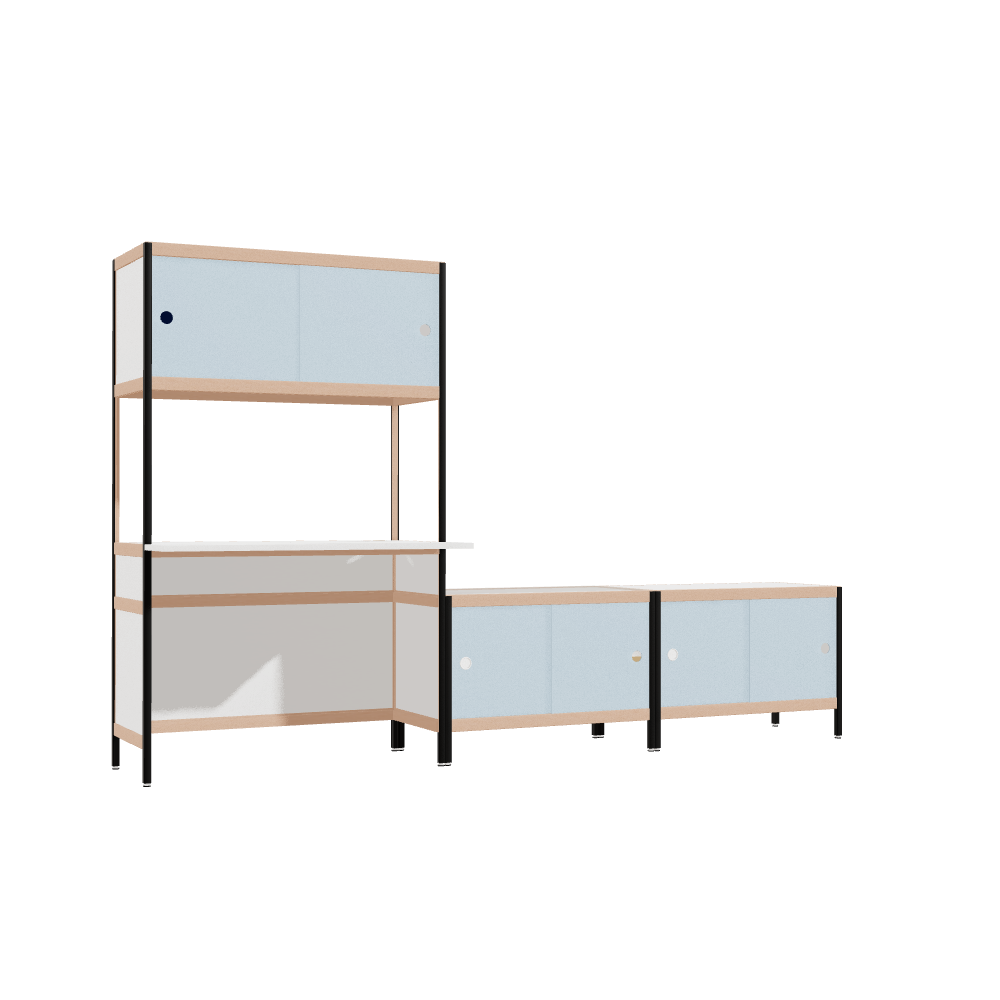 Meubels (165.5x260x63.6 cm)