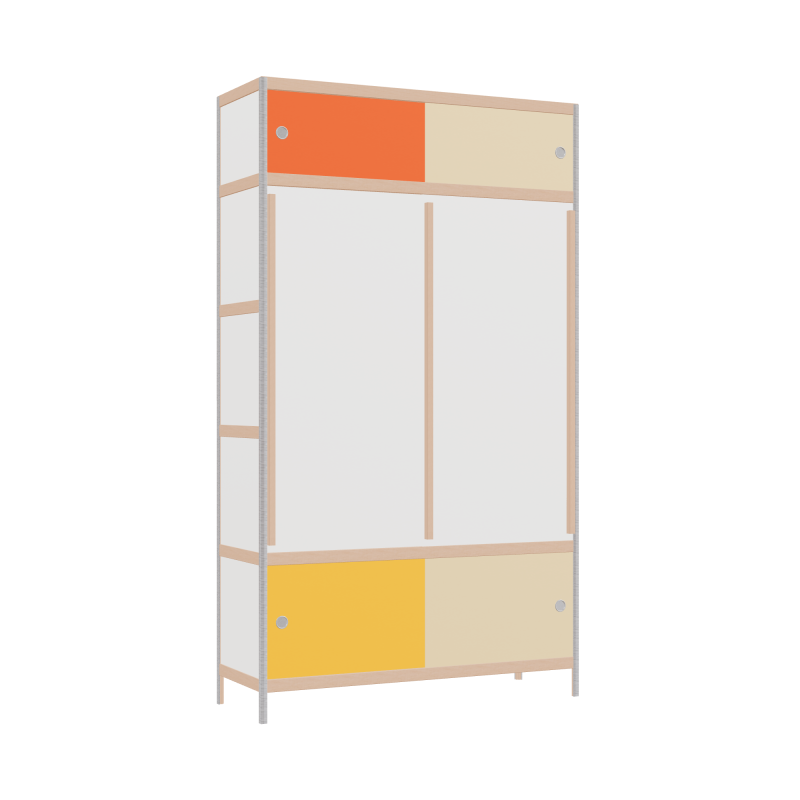 Penderie (209x120x42 cm)