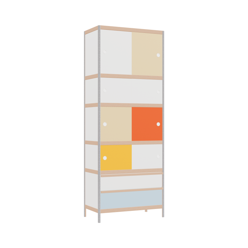 Cabinet (209x80x42 cm)