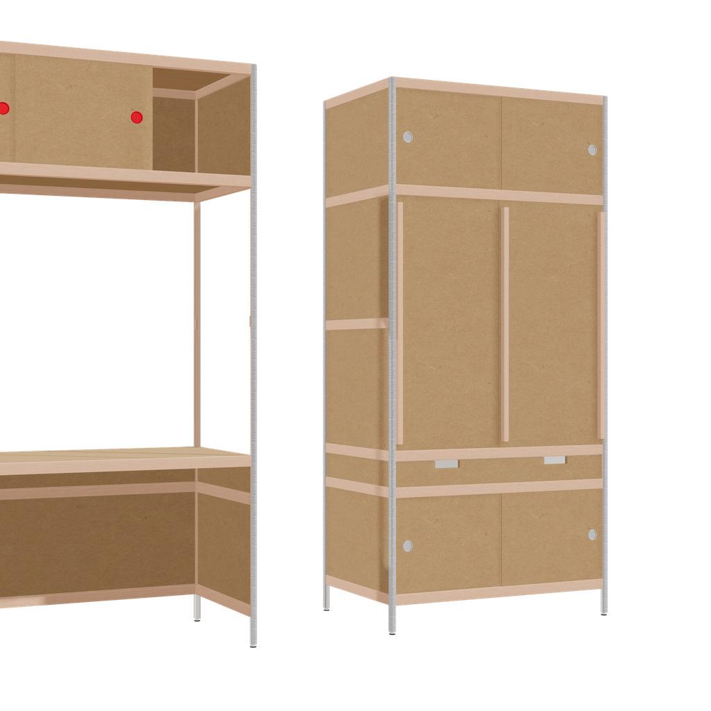 Furniture (213x200x62 cm)