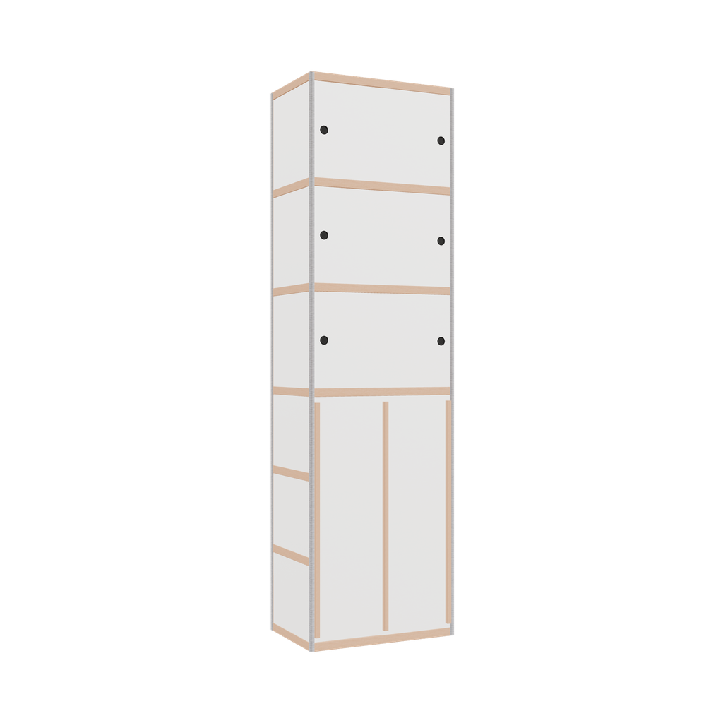 Penderie (280x80x52 cm)