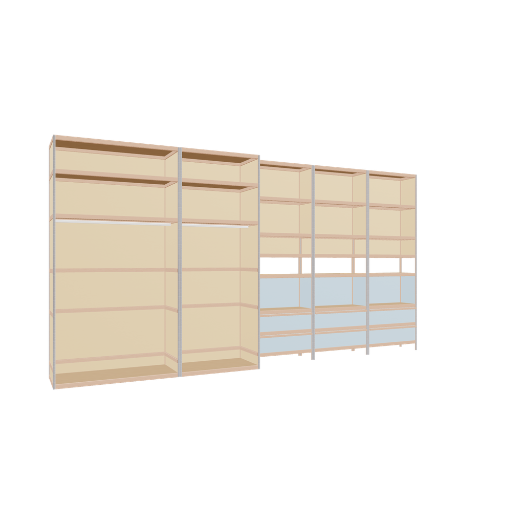 Furniture (233x450x52 cm)