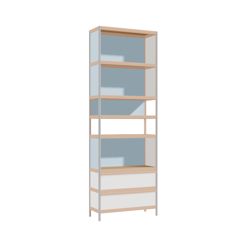 Shelf (232x80x32 cm)