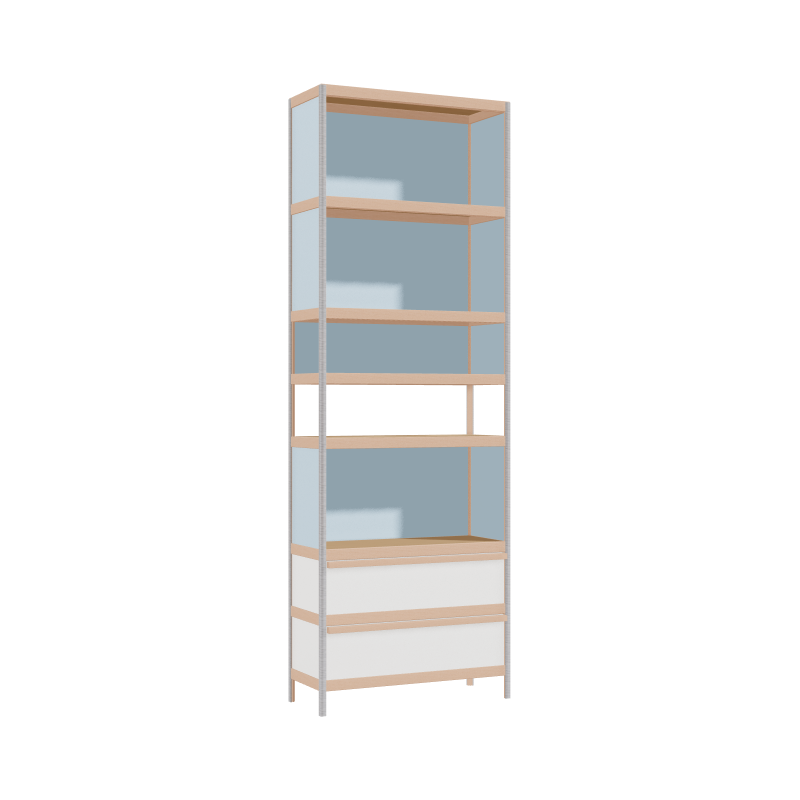 Shelf (232x80x32 cm)