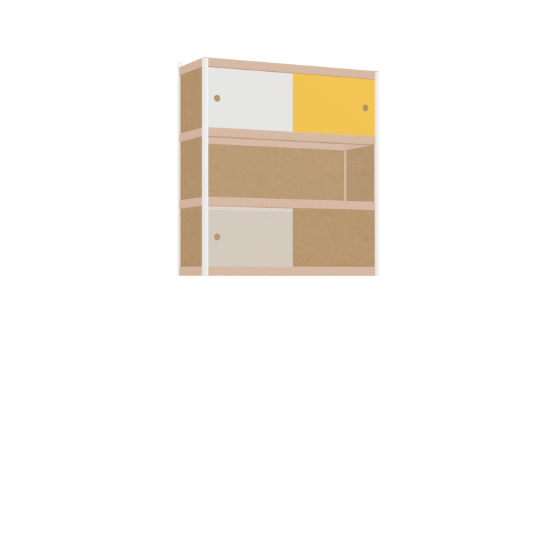 Meuble suspendu (97x90x32 cm)