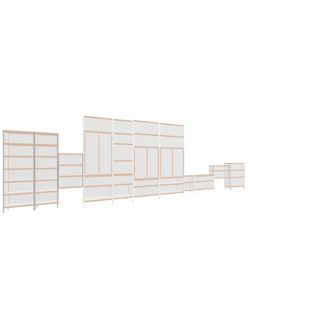 Furniture (254x850x52 cm)