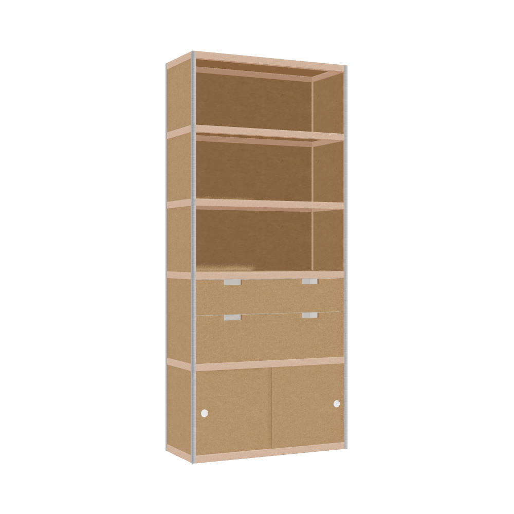 Cabinet (229x100x42 cm)