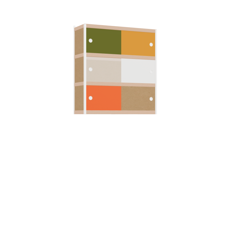 Meuble suspendu (97x90x32 cm)