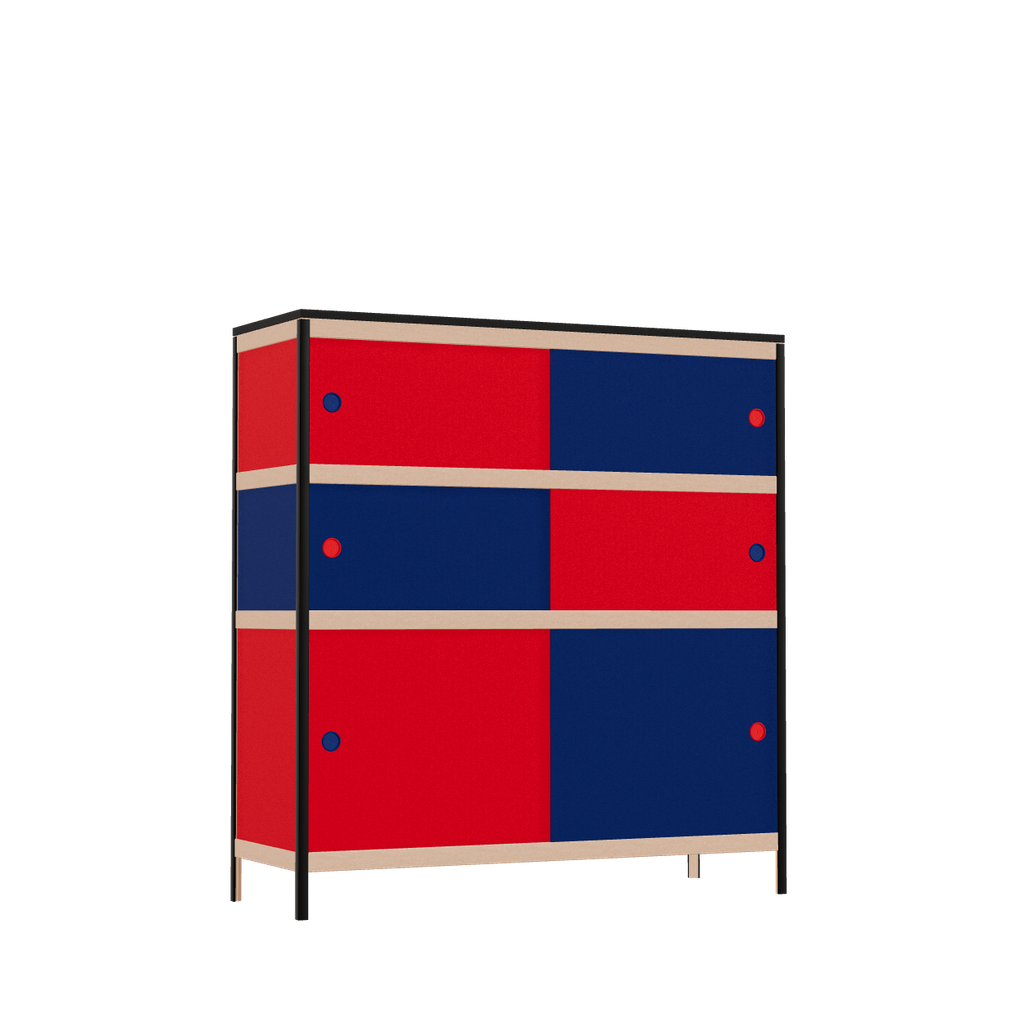 Kast (128.8x120x42 cm)