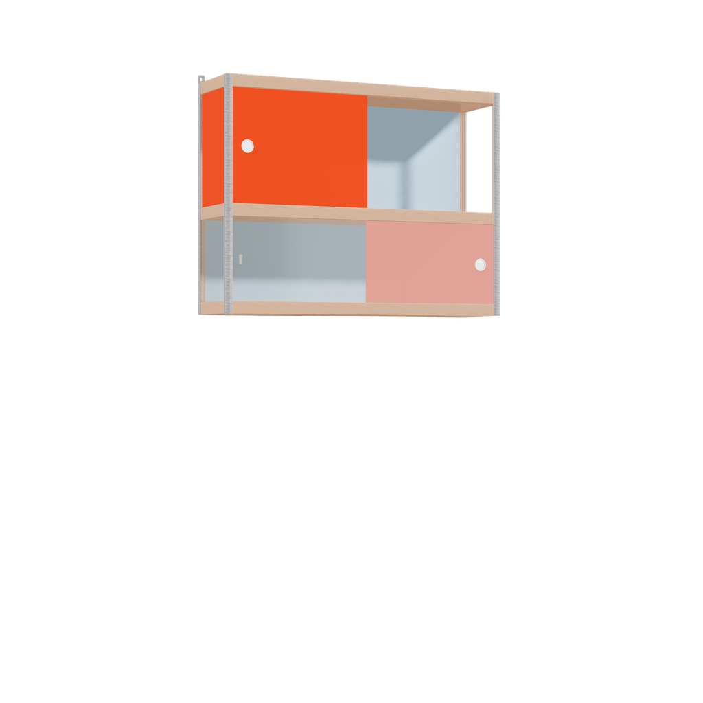 Zwevende kast (76x100x25 cm)