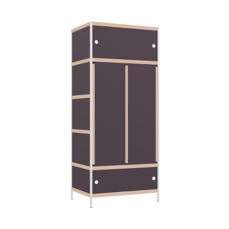 Kleerkast (210x90x62 cm)