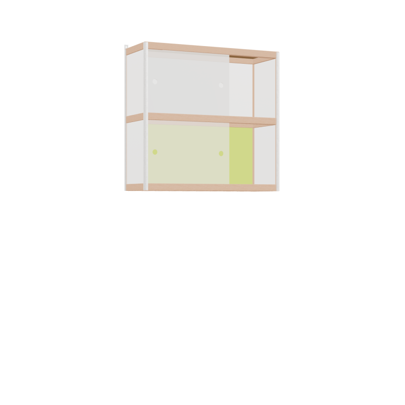 Hanging cabinet (86x90x32 cm)