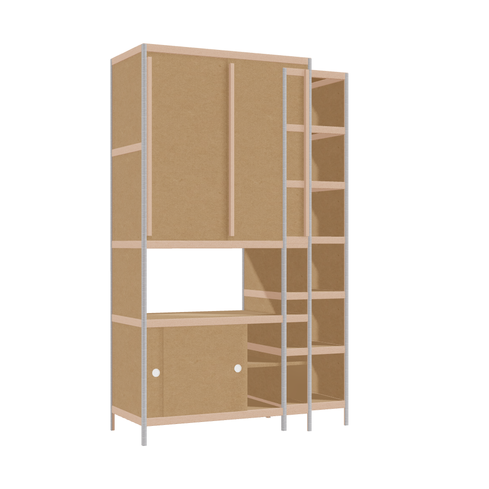 Furniture (208x142x52 cm)