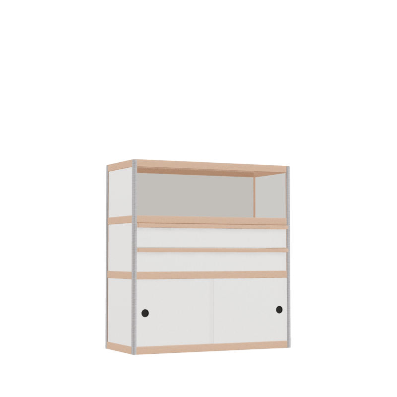 Armoire (107x100x42 cm)