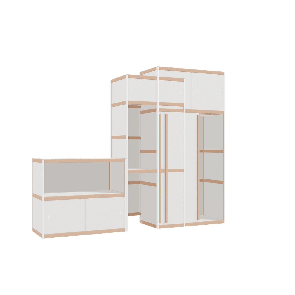 Furniture (198x280x52 cm)