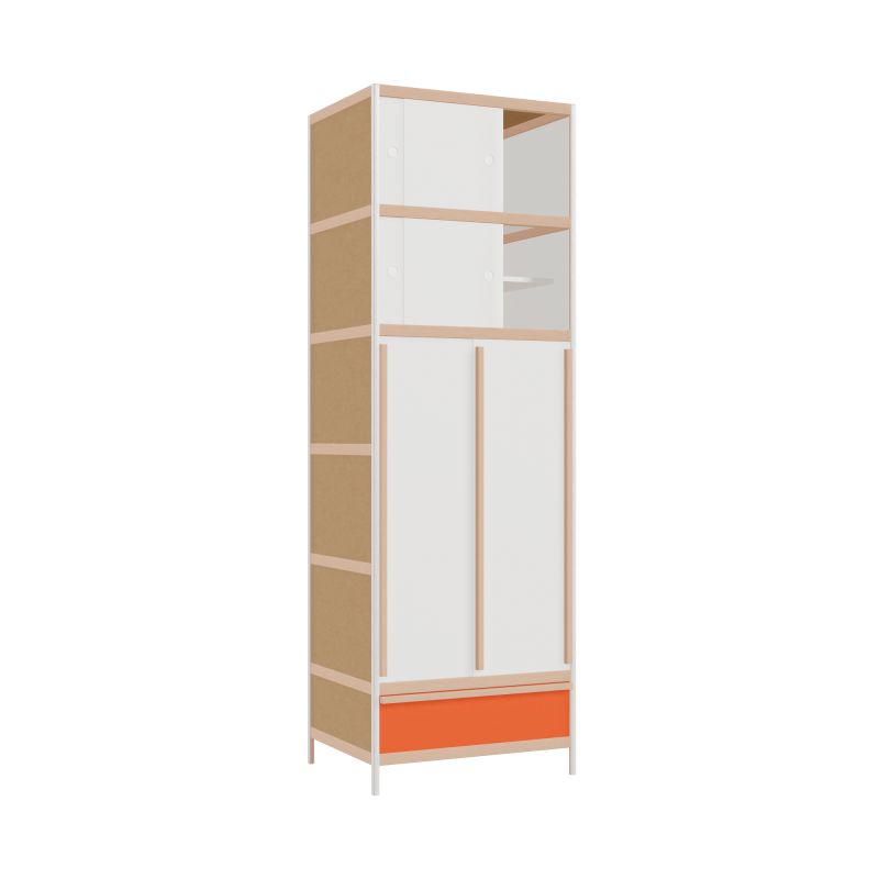 Wardrobe (243x80x62 cm)