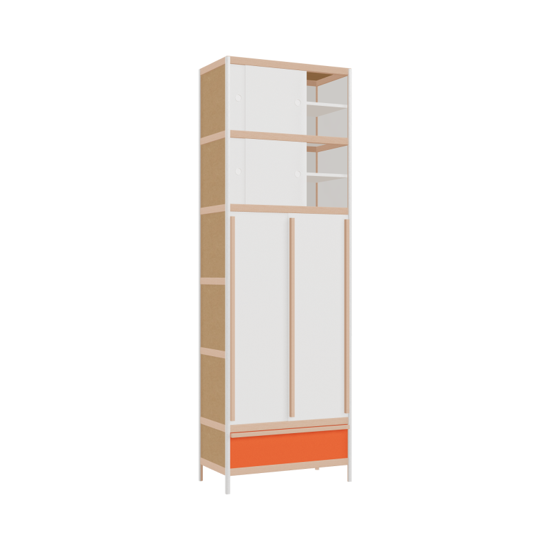 Wardrobe (243x80x42 cm)