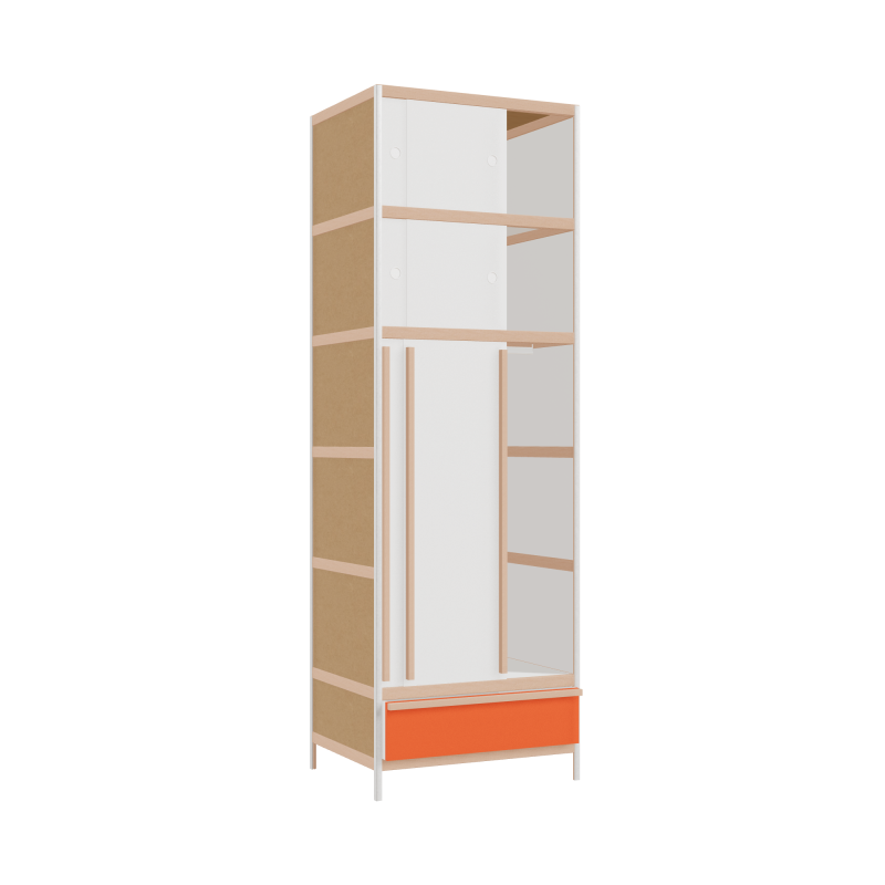Wardrobe (243x80x62 cm)