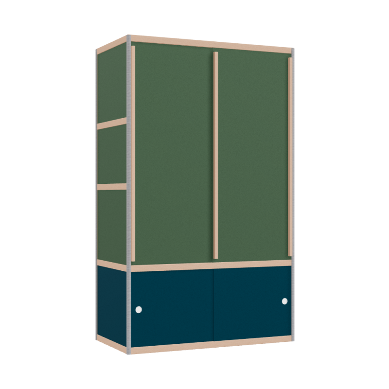 Wardrobe (198x120x62 cm)