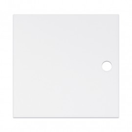 Deur in doorschijnend acryl Kristal