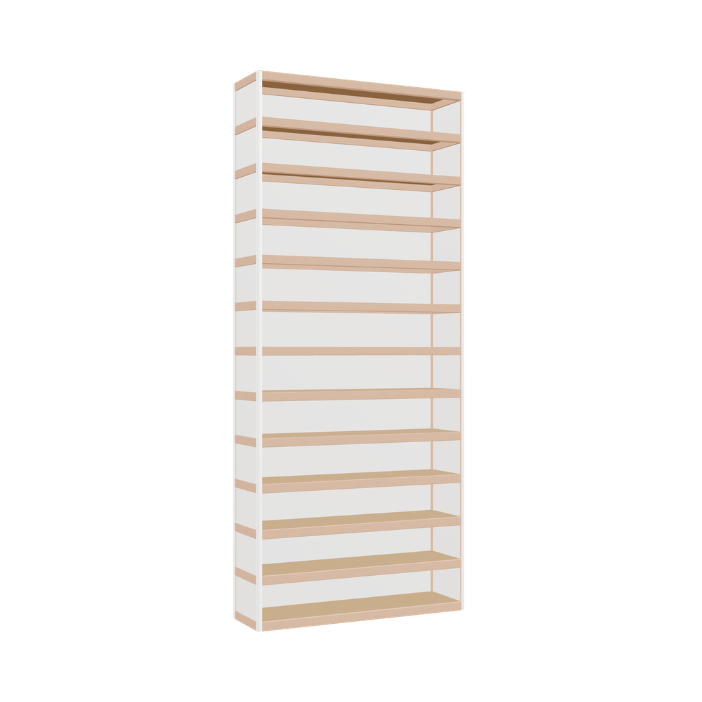 Étagère (256x110x32 cm)