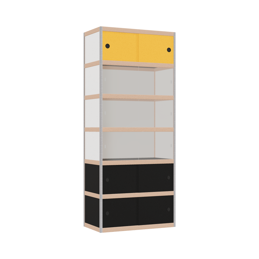 Vitrine (190x80x42 cm)