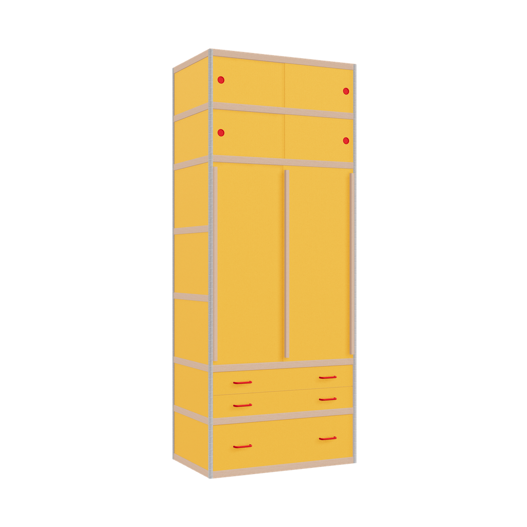 Kleerkast (251x100x62 cm)