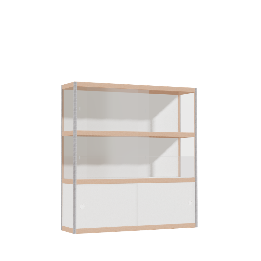 Display cabinet (127x120x32 cm)