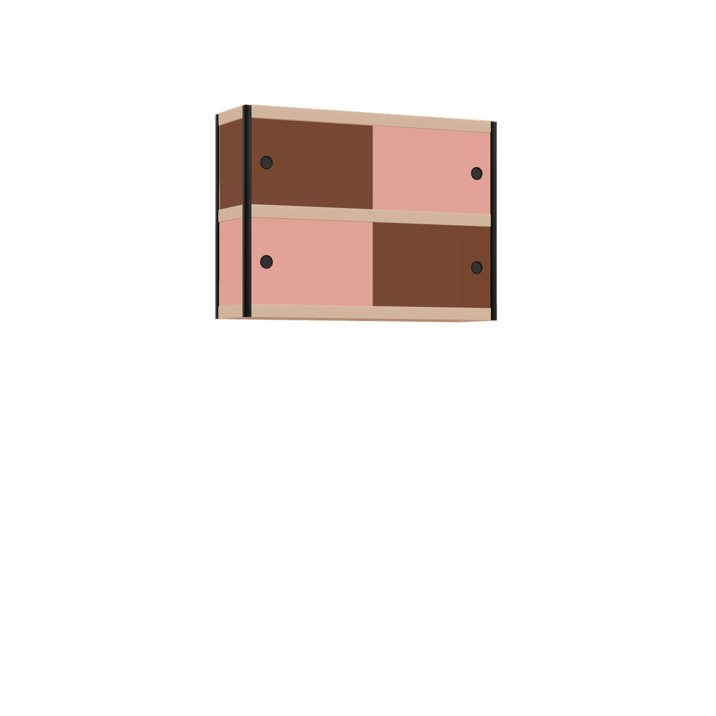 Zwevende kast (66x90x25 cm)