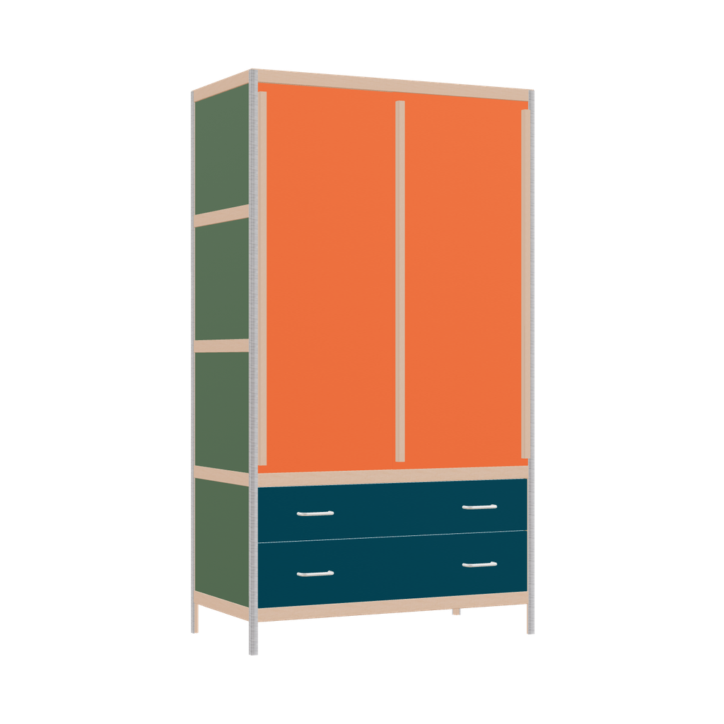 Wardrobe (178x100x52 cm)