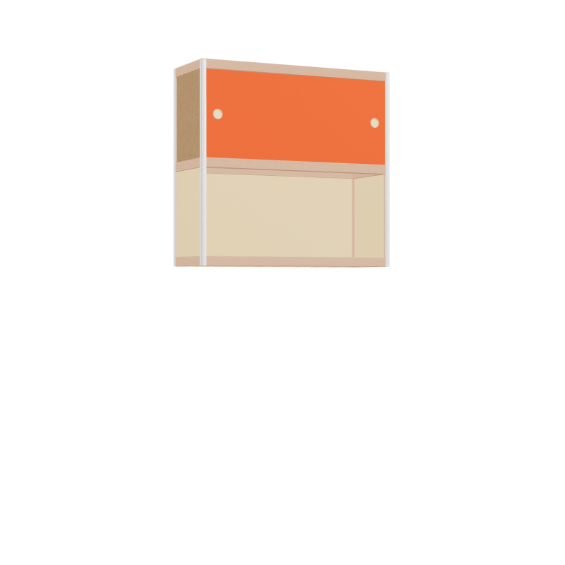 Meuble suspendu (86x90x32 cm)