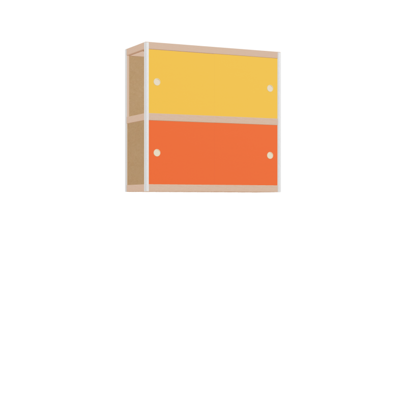 Hanging cabinet (86x90x32 cm)