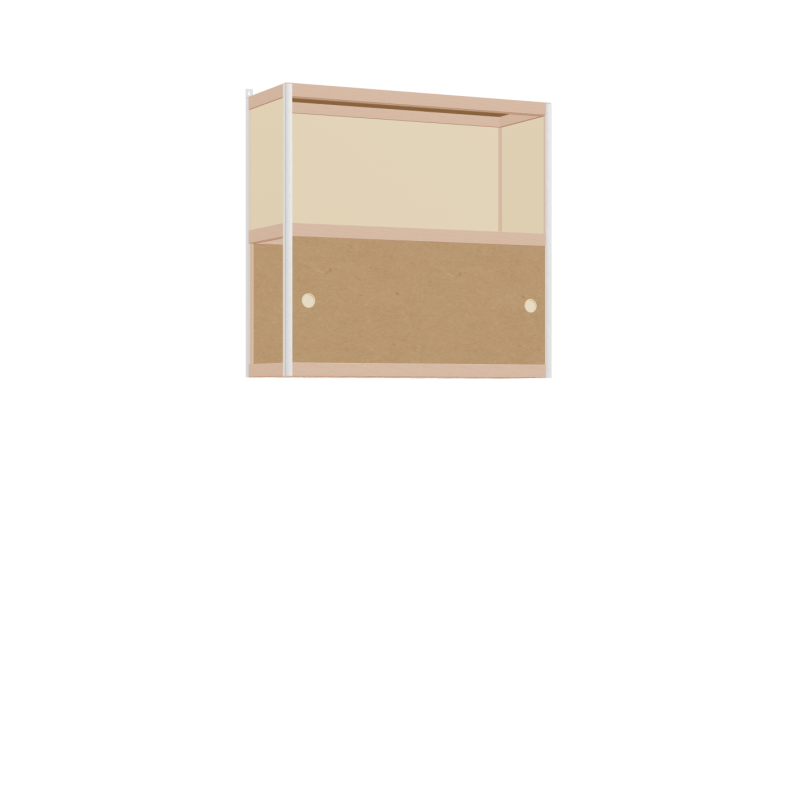 Meuble suspendu (86x90x32 cm)