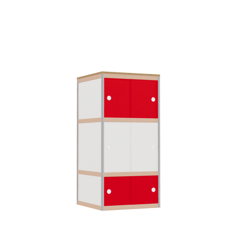 Cabinet (128.8x62x62 cm)
