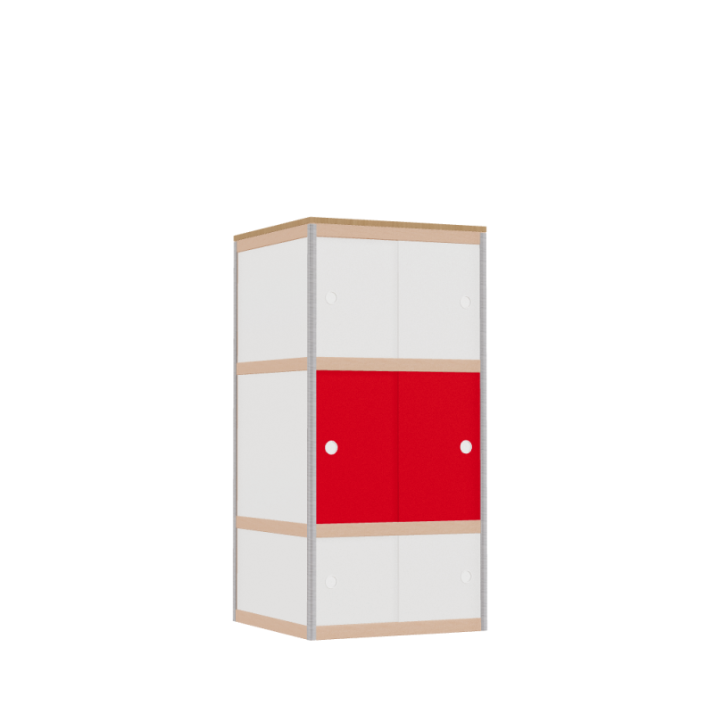 Cabinet (128.8x62x62 cm)