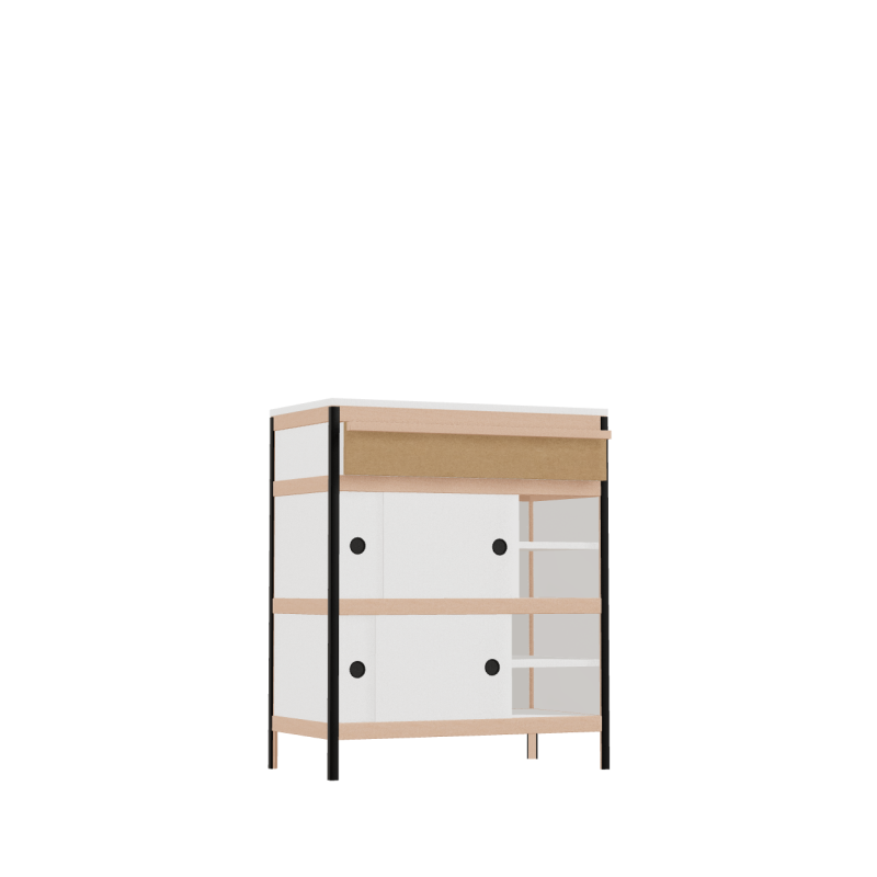 Armoire (95.3x80x42 cm)