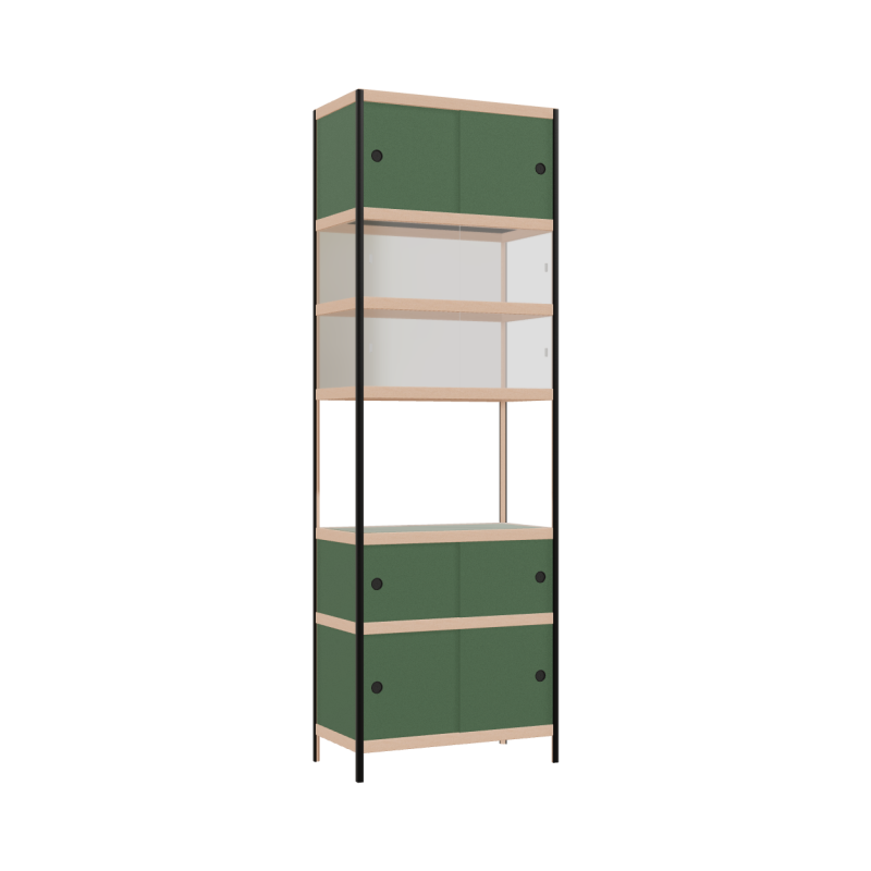 Display cabinet (240x80x42 cm)