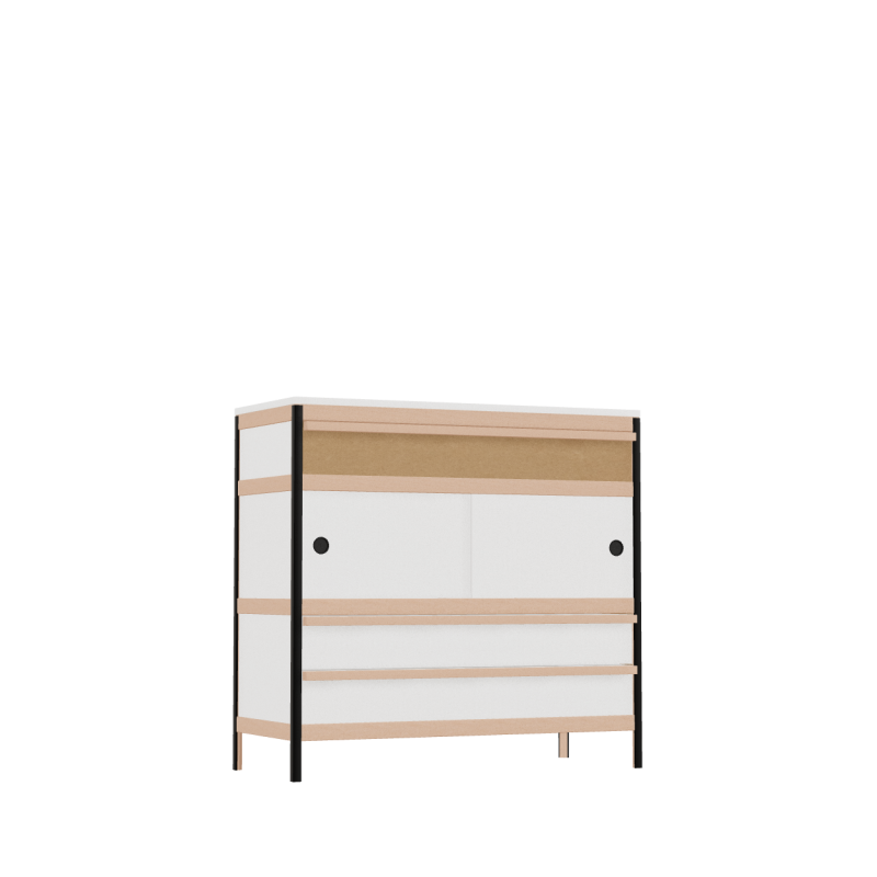 Armoire (95.3x100x42 cm)