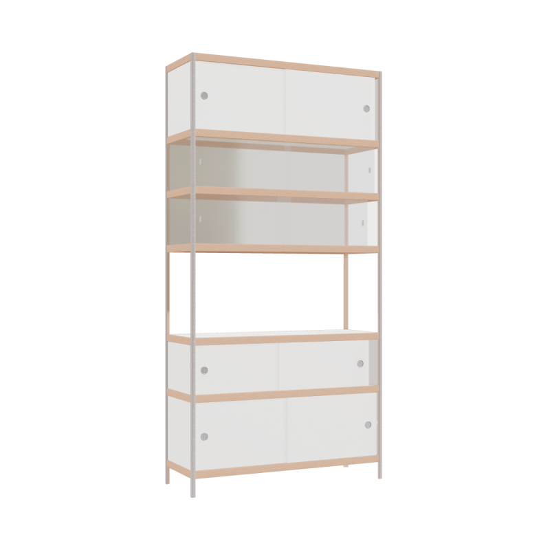 Display cabinet (240x120x42 cm)