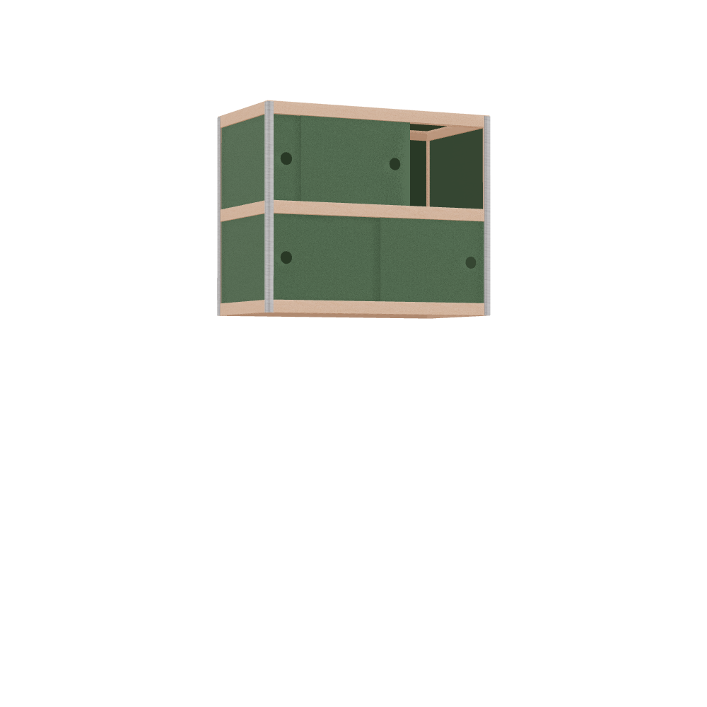 Zwevende kast (66x80x42 cm)