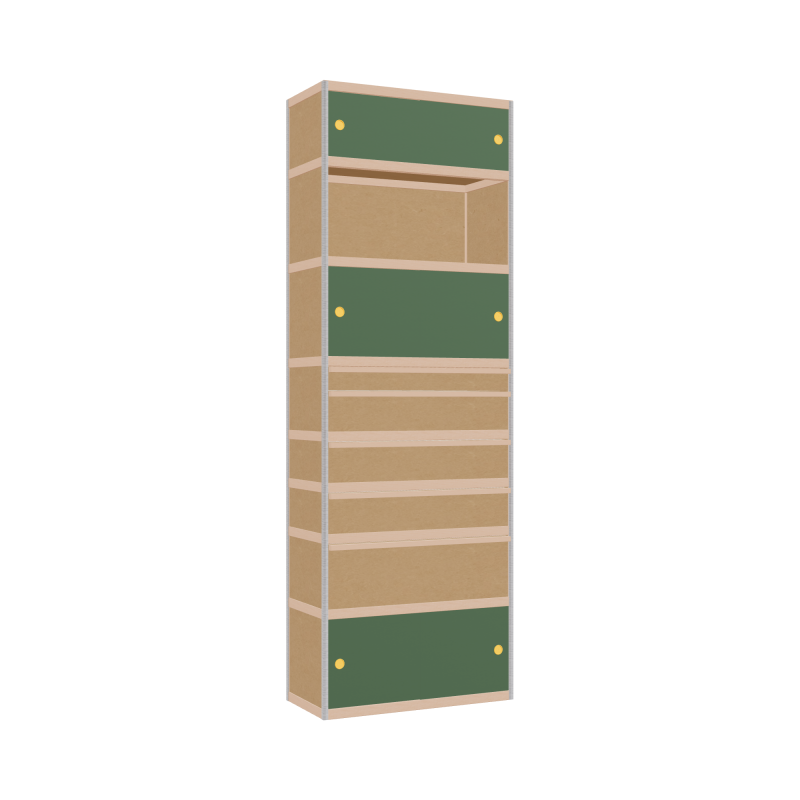 Cabinet (262x90x42 cm)